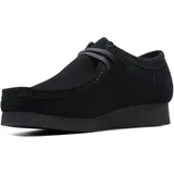 CLARKS Herren Wallabee Evo Shoes, Black SDE, 43