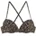 vivance by lascana Bikini-Top Damen Schwarz/Mehrfarbig 34 Cup C