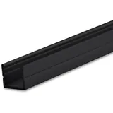 ISOLED SURF8 LED-Profil Aluminium schwarz 200cm