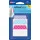 Avery Zweckform Art. 74773 Haftstreifen transparent/bunt (24 Haftnotizen, 50,8x38,1mm, beschreibbare Index Tabs Folie, ablösbare Klebezettel, Page Marker, Sticky Notes, Klebemarkierungen)