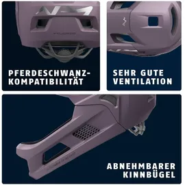 ABUS YouDrop FF S Kinder lila 2021