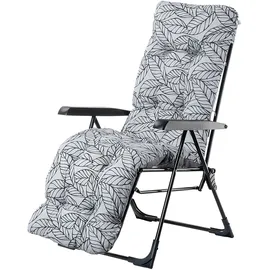 Kadax Gartensessel 59 x 59 x 108 cm grau 1 St.