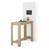 Stolkom Bartisch in Eiche Sonoma Optik - Moderner Hochtisch für Küche, BxHxT 115x103x50 cm (B/H/T)