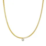 Eastside Schlangenkette ES462 Gelbgold/Edelstahl