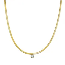 Eastside Schlangenkette ES462 Gelbgold/Edelstahl