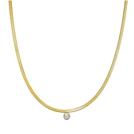 Eastside Schlangenkette ES462 Gelbgold/Edelstahl