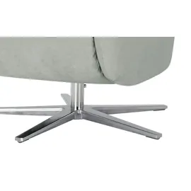 Max Schelling Sessel Elmira Mikrofaser 81 x 118 x 90 cm grau mit Relax-Funktion
