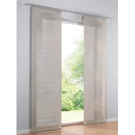 Heine Schiebevorhang in taupe | Gr.: 60x175-cm