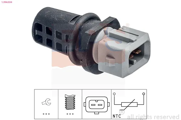 EPS Sensor, Ansauglufttemperatur 1994034 für CHEVROLET