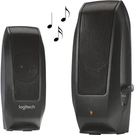 Logitech S120 2.0 System schwarz