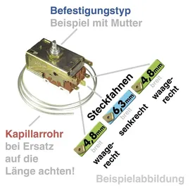 Danfoss Thermostat 077B3642 Universal