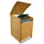 HABAU Mülltonnenbox Plus 65 x 115 cm braun