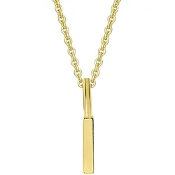 Ketten-Anhänger ONE ELEMENT "Buchstabe I Buchstaben Anhänger aus 333 Gelbgold", gold, Schmuckanhänger, Damen, I, Gelbgold 333, Damen Gold Schmuck Buchstabe I