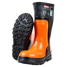 Oregon Yukon Kettensägen-Schnittschutz-Gummistiefel, Naturkautschuk,