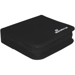 CD-Mappe 24CDs schwarz Nylon
