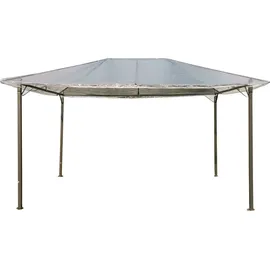 Quick Star Pavillon Schutzhaube 3 x 4 m Transparent