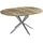 Vicco Esstisch Loyd, Eiche rustikal Grau 120 x 76.5 cm ausziehbar