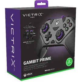 PDP LLC Xbox Victrix Gambit Prime Wired Controller Gaming Schwarz für Series X