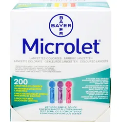 Microlet Lanzetten farbig