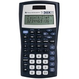 Texas Instruments TI-30 XIIS Schulrechner (zweizeilig, Solar- und Batteriebetrieb) Dunkelblau