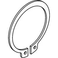 Industrial Quality Supplies DIN 471 Sicherungsring für Wellen, Regelausführung,