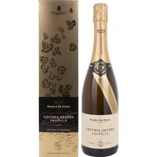 Andrea da Ponte Vecchia Grappa di Prosecco 8 Annate 42% 0,7l