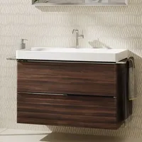 Hansgrohe Xelu Q Waschtischunterschrank 2 Schubkästen, für Waschtisch, chrom