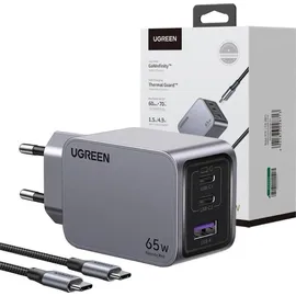 UGREEN Nexode Pro 65W GaN Charger with USB-C Cable (25871) - Grau