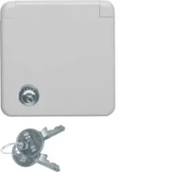 Berker 4212 Steckdose mit Kld. WG UP Schß WG-UP grau