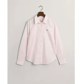 GANT Slim Stretch Oxford Langarmhemd - Pink,Rosa - 32