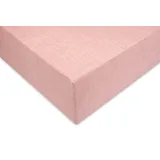 Zo Home Spannbettlaken Renforcé 90 x 220 cm rot