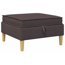 vidaXL Sitzhocker mit Stauraum 70 x 40 x 70 cm Dunkelbraun