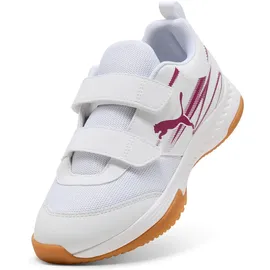 Puma Varion II V Jr White/Berry 33
