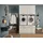 laundreezy Mehrzweckschrank-Set 135 x 238 x 68 cm Weiß