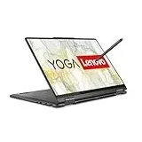 Lenovo Yoga 7 Convertible Laptop | 16" WUXGA Touch Display | AMD Ryzen 7 7735U | 16GB RAM | 1TB SSD | AMD Radeon 680M Grafik | Win11 Home | QWERTZ | grau | inkl. Pen | 3 Monate Premium Care