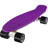 Ridge 22" Mini Cruiser Board Retro Skateboard, komplett, in lila, völlig in der EU entworfen und hergestellt