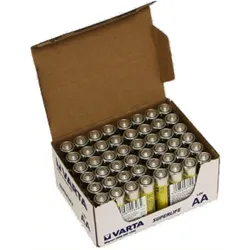 VARTA Superlife AA. Zinkkohlenstoff. pro 60. (Workshop-Paket) gold No Size