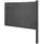 MCW Windschutz Savoie 188 cm Anthrazit WPC
