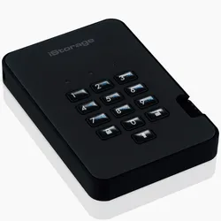 ISTORAGE externe HDD-Festplatte "diskAshur2 HDD Black", schwarz, 5 TB, Festplatten