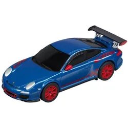 Modellauto Carrera Porsche GT3 RS, blau mit Sound - Maßstab 1:43