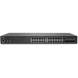 Sonicwall SWS14-24FPOE - Switch - 24 Ports), Netzwerk Switch, Schwarz