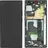 Samsung Original Amoled Display Touchscreen Bildschirm Rahmen Schwarz für Samsung Galaxy Note 20 5G N986