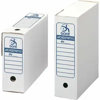 DOHE Dohe, Ordner, Datei-Box Archidefinitivo Weiss Pappe Din A4