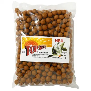 Top Secret Futter Boilies, braun