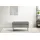 OTTO home Truhenbank AMIRA Silber 81 x 36 x 43 cm