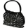 Jeffrey Campbell Henkeltasche Veloursleder Black