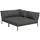 Houe LEVEL Lounge Cozy Corner rechts dunkelgrau