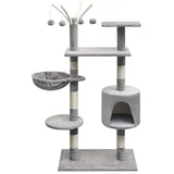 vidaXL Katzen-Kratzbaum 125 cm grau