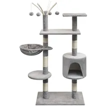 vidaXL Katzen-Kratzbaum 125 cm grau