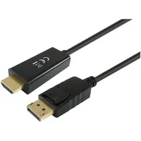 Equip Displayport Adapter -> HDMI Male/Male 3m schwarz